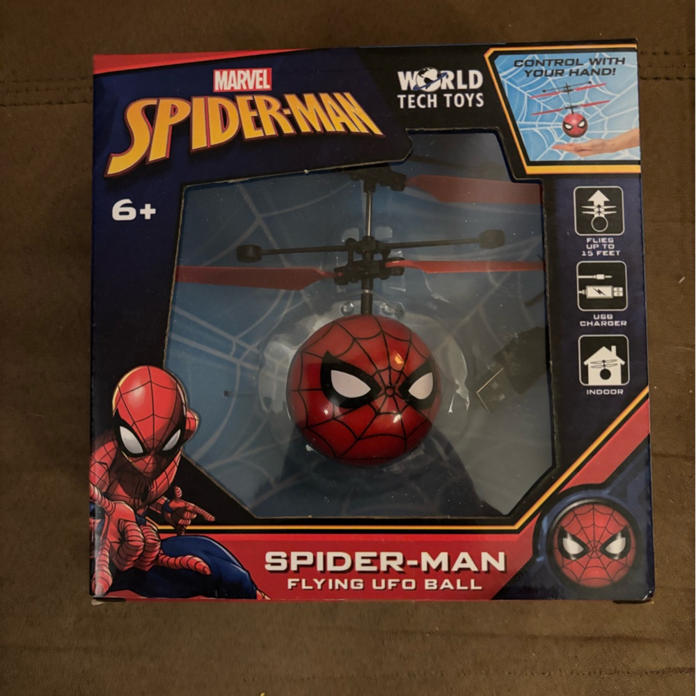 Marvel Spider-Man Flying UFL Ball